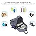 WALUCAN Lightweight Foldable Packable Durable Travel Hiking Backpack Daypack LARGE 35L-8.Grey