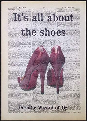 Parksmoonprints Page De Dictionnaire Vintage Avec Citation Du Magicien D Oz Red Shoes Amazon Fr Cuisine Maison Parksmoonprints Page De Dictionnaire Vintage Avec Citation Du Magicien D Oz Red Shoes Amazon Fr Cuisine Maison