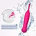 G Spot Clitoris Vibrator Vagina Stimulation for Female Masturbation, Treediride Silicone 10 High Frequencies Clitoral Nipple Pussy Massager Rechargeable and Quiet Sex Toy for Women