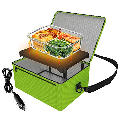 Portable Oven, 12V Car Food Warmer Portable Personal Mini Portable Oven, 12V Car Food Warmer Portable Personal Mini