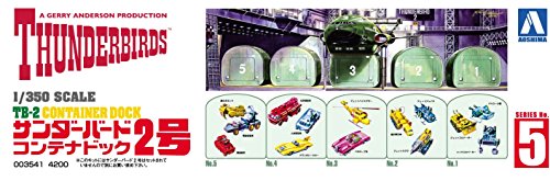 Dragon Models Thunderbird 2 Container Dock, 1:350 Scale Model Kit