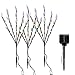 OxyLED Solar Powered Garden Tree Shaped Stake Light, 3 Tree Branches With 60 LEDs