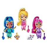 Shimmer & Shine Genie Friends Collection with 2 Pets & 3 Brushes Included