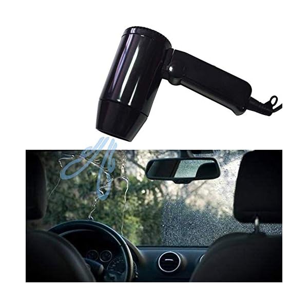 Hair Dryer 12V,Folding Handle Car Hair Dryer,Portable Car styling Hair Dryer,Compact Travel Camping Hair Dryer
