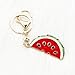 Crystal Green Watermelon Handbag Keychain Charm Pendant Handbag Bag Keychain Key Ring (Green # 3)