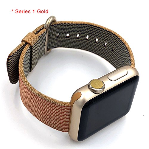 DotCrown Crown dot sticker vinyl cover, set of 8 Metallic Gold dots for all Apple Watch plus x2 matching side buttons - Thumbnail 2