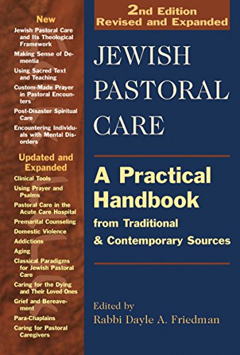 Jewish pastoral care 2/e: a practical handbook from tra…