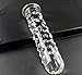 T-explorer Sex Toys Adult Toys SUPER Large Big 10.6 Inch Transparent Crystal dotted Glass Penis Glass Dilddo Female Apparatus Masturbation G-spot Stimulate Stimulator Stimulation Anal Plug Masturbation For Women