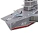 CubicFun P631h Aircraft Carrier Charles de Gaulle 3D Puzzle, 60 Pieces