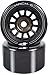 Pacer Mach 5 Speed Roller Skate Wheels with ABEC-5 Bearings (Black)