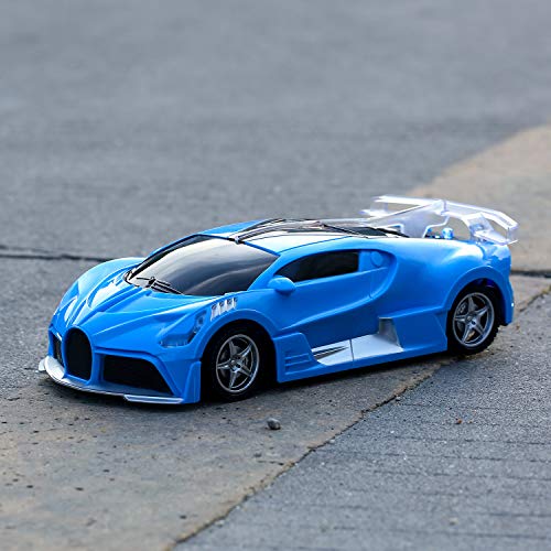 haomsj Remote Control Cars for Boys Age 3 5 12 Toy Cars Fast Racing RC Car Bugatti with LED Lights and Music