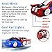 LAFALA Remote Control Car For Kids Toys Rechargeable Dual Mode 360° Rotating Stunt Wall Climbing RC Cars with Remote Control LED Head Gravity-Defying Vehicle Girl and Boy Gifts Blue
