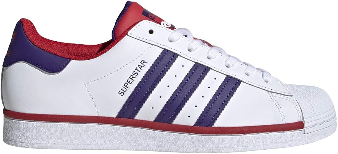 adidas Superstar Men�s Fashion Trainers White White Size