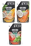 Osso Good Soup Variety Pack, Made with Organic Chicken Bone Broth, Paleo Certified, Dairy Free & Gluten Free, 6 Count
