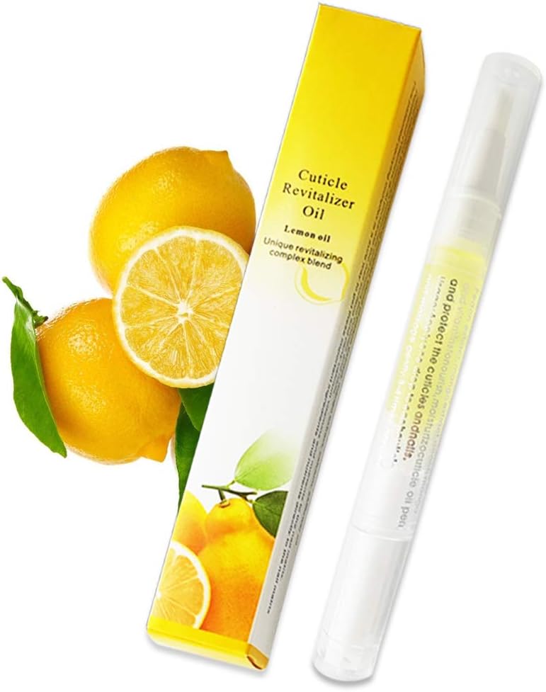 Lemon Aroma Smell Nail Care Cutin Softening Nutritional Pen Cuticle Activation Oil Nourish Nail Polish Pen Flavor for Manicure Nail Salon Tools