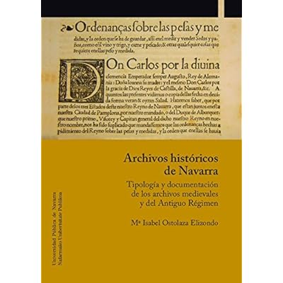 Archivos Históricos De Navarra (Colección Historia)