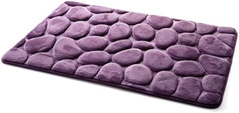 WenJ Alfombra Baño De Espuma De Memoria Manta Polar De Coral Mats Set