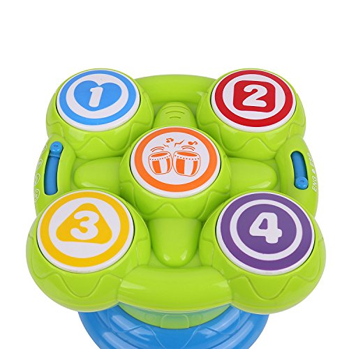 Baby Drum, Kids Drum with Misical Electronic Learning Toys for Kids, Birthday Gifts,Portable Small Size