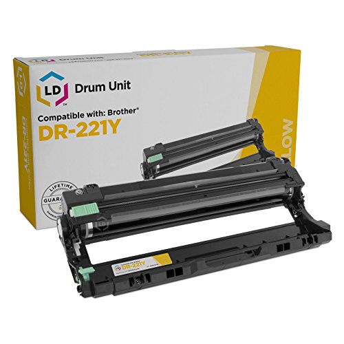 LD Compatible Drum Unit Replacement for Brother DR221 (Black, Cyan, Magenta, Yellow, 4-Pack) - Thumbnail 5