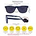 COCOSAND Flexible Baby Sunglasses with Strap Polarized UV Protection for Toddler Infant Newborn Boys Grils Age 0-24 Months