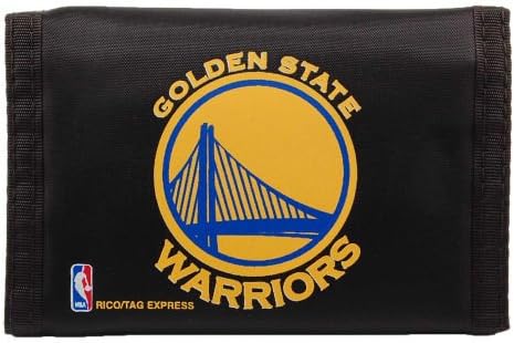 Golden State Warriors Nylon Trifold Wallet