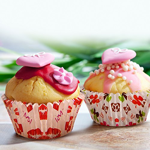 Geekper 500Pcs Paper Baking Cups Cupcake Muffin Paper Cups for Thanksgiving Christmas Festivals Birthday Wedding Party - Thumbnail 4