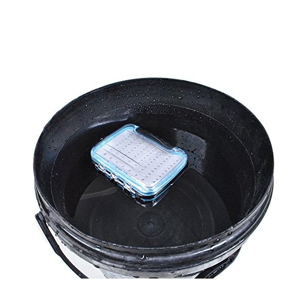 DrFish-Fly-Fishing-Flies-Box-Waterproof-Double-Side-Clear-View-High-Capacity-Deep-Slot