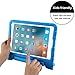 NEWSTYLE Kids Case for iPad 9.7 inch 2017/2018 Shockproof Stand Cover with Built-in Handle for Children for Apple New iPad 9.7-inch 2017 2018 (Blue)