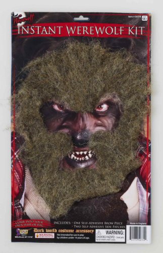 Instant Werewolf Facial Hair