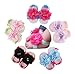 ZHW Children Foot Flowers Pearl Baby Girls Barefoot Sandals (10 Pack)