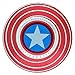 Mictchz Fidget Spinner, Captain America's Shield Designed Prime Metal Hand Spinner, Fast Bearings Finger Spinning Toy for EDC Relieves Stress and Anxiety, Great Gift for ADHD Kids & Adults