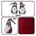 GMOEGEFT Swedish Tomte Christmas Gnome Plush, Scandinavian Santa Gnome Holiday Home Decorations Table Ornament, 12 Inches - Set of 2(E)