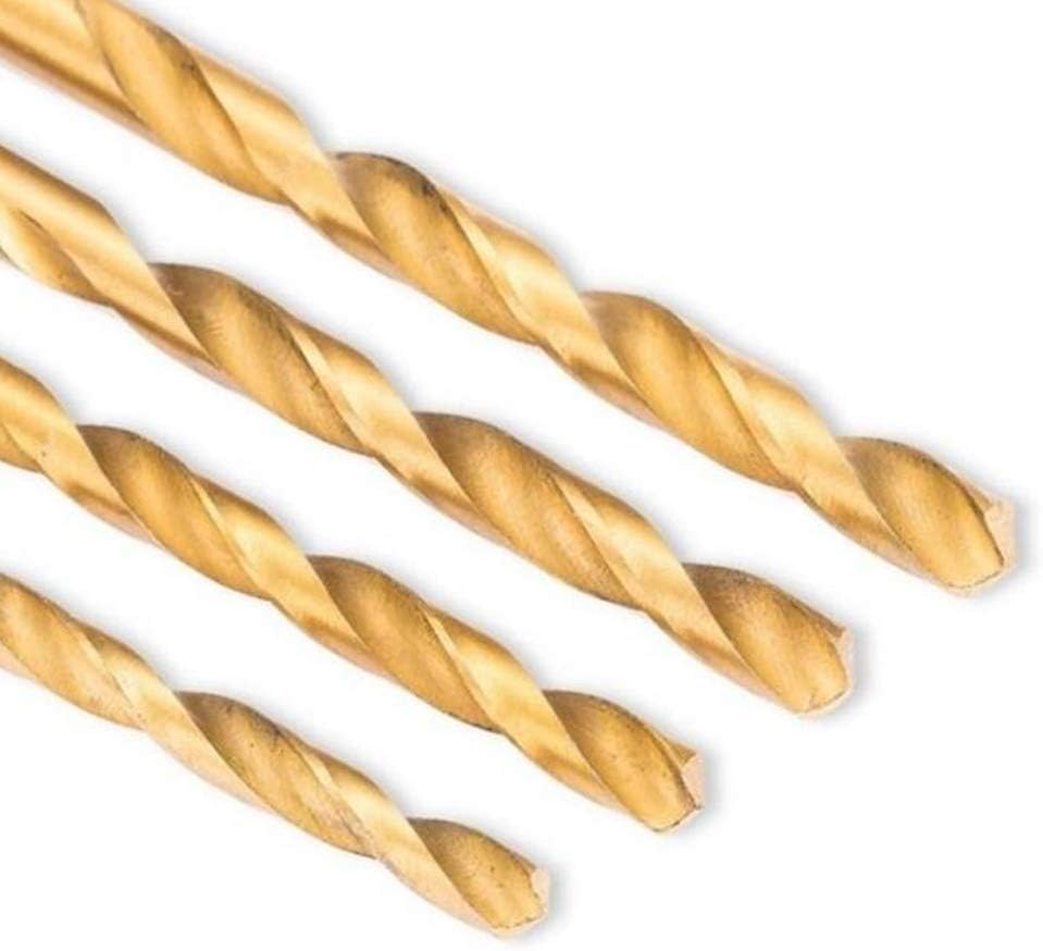 HSS Twist Drill Bit Set,13Pcs High Speed Titanium Coated Steel Drill Bit Tool with Heat Resistant 1.5mm-6.5mm for Drilling Tool Wood/Metal/Plastic - Image 5