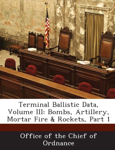 Terminal Ballistic Data, Volume III: Bombs, Artillery, Mortar Fire & Rockets, Part 1