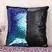 Winhurn DIY Double Colors Glitter Sequins Throw Cushion Cover for Home Decor (Style G)