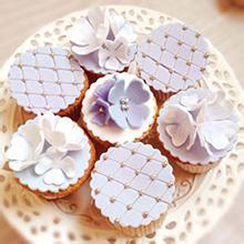 Lucky Clovers Cake Sugarcraft Plunger Fondant Cutter Decorating Mould DIY Tools - 4 Leaf Petals Heart Butterfly Embossing Tool - Set of 3 - Thumbnail 3