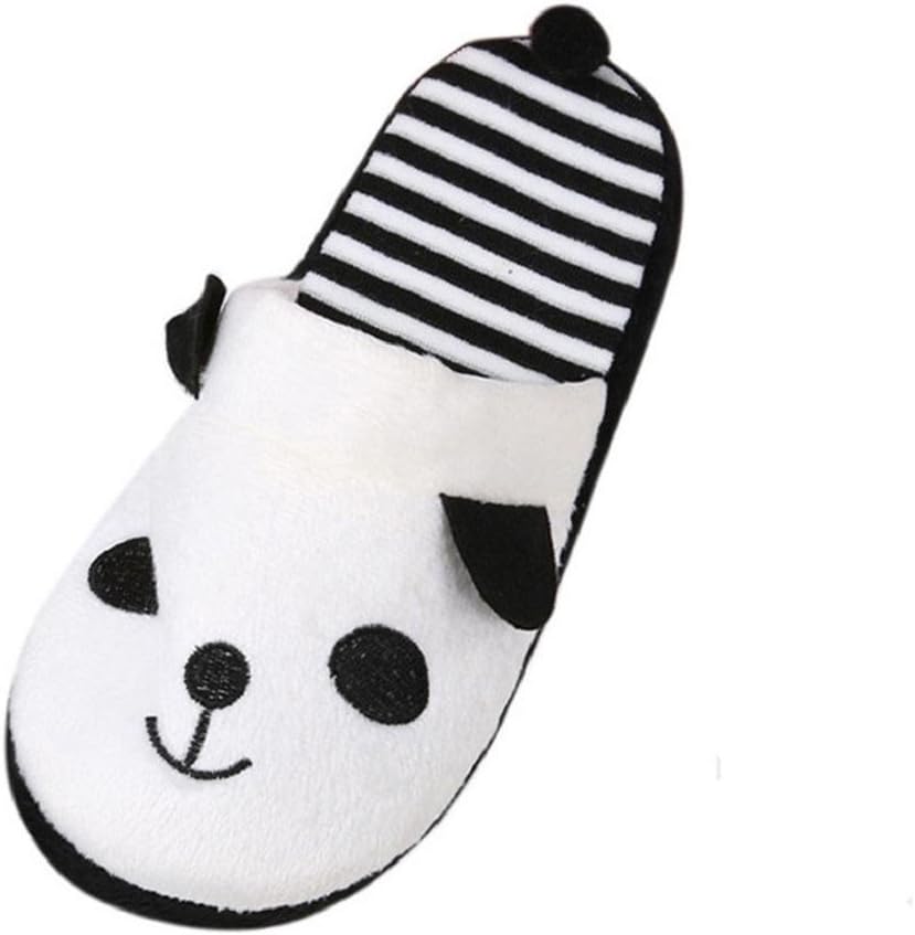 Culater® Lovely Pig Home Floor Soft Stripe Slippers Female Shoes