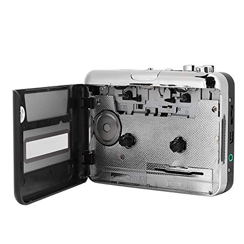 Exliy Lettore di Cassette, Convertitore di Musica/Cassette Audio USB Digitale Portatile, Convertitore di Cassette…