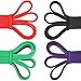 FEMOR Resistance Exercise Bands, Workout Bands Pull Up Assist Bands for Body Stretching, Powerlifting, Resistance Training, Set of 4