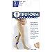 Truform 20-30 mmHg Maternity Compression Pantyhose, Tummy Support for Pregnant Belly, Beige, Tall, One Size, X-Large