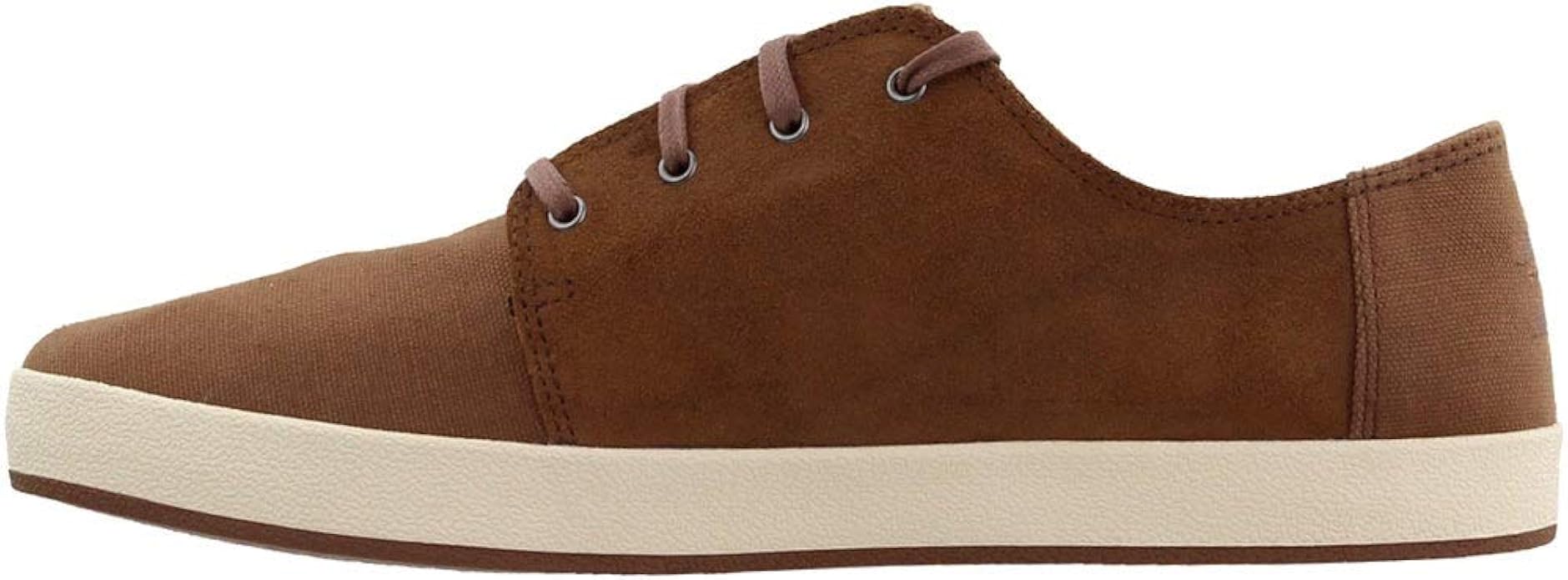 bark oiled suede cotton twill men's payton sneakers