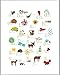 Nature Themed Spanish Alphabet Wall Art Print 11x14 Nursery Decor Kid's Wall Art Print Kid's Room Decor Gender Neutral Nursery Decor Animal ABC Poster Baby Room Decor Classroom, Eco-Friendly