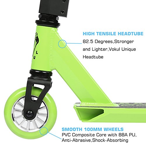 Vokul S1 Pro Stunt Scooter Complete Best Entry Level Freestyle Tricks Pro Scooter For Age 7