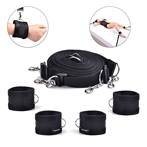 image for Eoeyog Under Bed Restraint, Bondageromance Kit with Ankle Hand Cuffs S