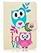 iPad Mini 1/2/3 Case, Dteck Cartoon Cute Flip Folio Stand PU Leather Case with Cards Slots & Money Holder Full Body Protective Cover for Apple iPad Mini 3/2/ 1 (Two Owls)