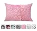 Little Sleepy Head Toddler Pillowcase, 100% Cotton & Hypoallergenic Pillow Case for Toddler Pillow, Snug Fit Envelope Pillowcase, 13x18 Pillowcase, Pilllow Sold Separately Alphabet Pink (Cuddle)