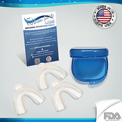 Buy Teeth Whitening Tray Kit 3 Termoform Boil and Bite Bleaching Trays
