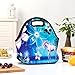 (Unicorn in Wonderland) 3.5MM Thick Neoprene Lunch Bag/Lunch Tote, Insulated | Stretchy | Reusable | Washable | Rugged Zipper | Great For Lunchboxes & Snacks By Selric