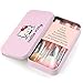 E-Bro7pcs Hello Kitty Powder Foundation Cosmetic Eyeshadow Makeup Brushes Set Kit