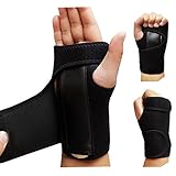 Bhbuy 1 Pair Hand Support Wrist Brace Splint For Sprain Carpal Tunnel Syndrome